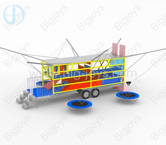 Multi games playground with trailer